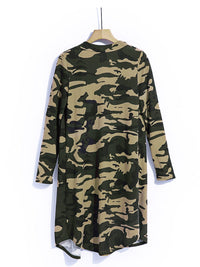 green-camo-print-long-cardigan