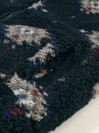 black-aztec-pattern-zipper-collared-sherpa-jacket