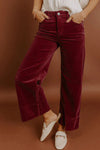 Elegant Women's Solid Color Trousers - Comfortable, Versatile Fit for Everyday Style in Timeless Shades