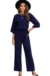 solid-high-necked-long-sleeved-casual-jumpsuit