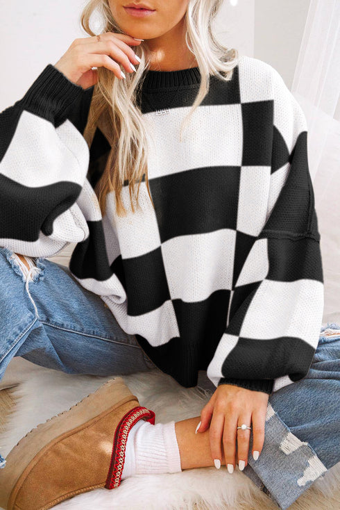 Chic Women's Pastel Knit Sweater - Soft, Cozy Fit for Casual and Trendy Everyday Wear