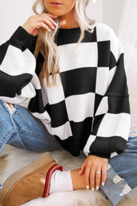 Chic Women's Pastel Knit Sweater - Soft, Cozy Fit for Casual and Trendy Everyday Wear