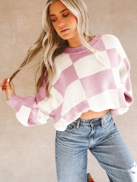 plus-size-casual-sweater-womens-plus-geometric-print-cold-shoulder-long-sleeve-slight-stretch-turtle-neck-sweater