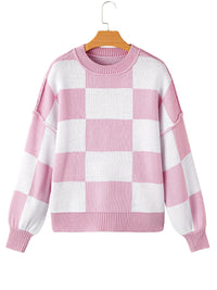 plus-size-casual-sweater-womens-plus-geometric-print-cold-shoulder-long-sleeve-slight-stretch-turtle-neck-sweater