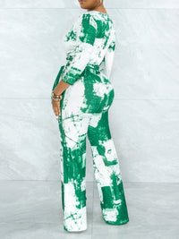womens-jumpsuits-tie-dye-v-neck-long-sleeve-belt-wide-leg-jumpsuit