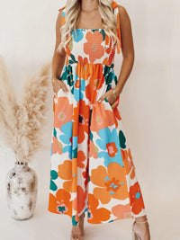 Deep V Neck Lantern Sleeves Slit Dress