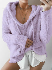 womens-hoodies-drawstring-v-neck-long-sleeve-pullover-hoodie