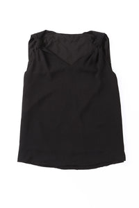 womens-v-neck-sleeveless-satin-shirt