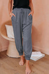 Stylish Women's Soft Cotton Cropped Joggers - Comfortable Fit for Casual Outings and Active Days in Versatile Colors