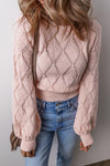 Trendy Women's Soft Knit Cropped Sweater - Casual Comfort for Effortless Layering in Stylish Everyday Wear