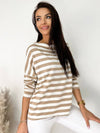 Casual Striped Blouse
