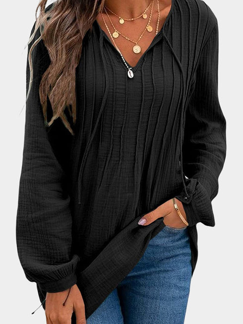 womens-t-shirts-lace-splice-cotton-nine-point-sleeve-t-shirt