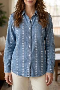 Chic Women's Blouses & Shirts - Vibrant Casual Tops for Effortless Everyday Style and Comfort