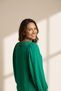 Elegant Long Sleeve Ruffle Blouse with practical styling and dependable silhouette control.