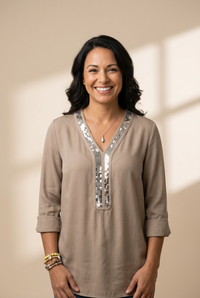Women's Sequin Accent Top with practical styling and dependable silhouette, photo 11