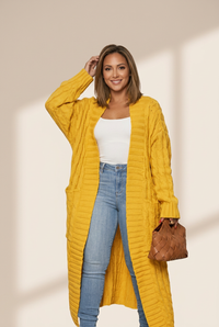 women's plus size long cardigan sweater made for easy styling and wardrobe coordination, with premium-like structure and finish. with practical