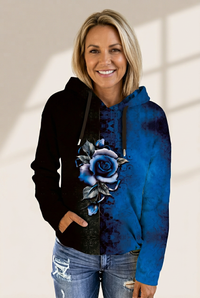 Women's Half and Half Hoodie in Sweatshirts & Hoodies, photo 11