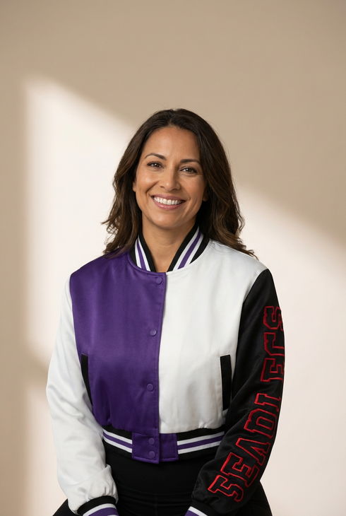 Women's Streetwear Varsity Jacket in Jackets for polished occasion-to-casual wear