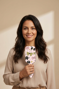 Women's Pink Leopard and Bow Print Detangling Paddle Hair Brush with practical styling and dependable silhouette control.