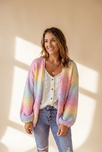 Women's Sweet Pastel Cardigan made for easy styling and wardrobe coordination, with premium-like structure and finish.