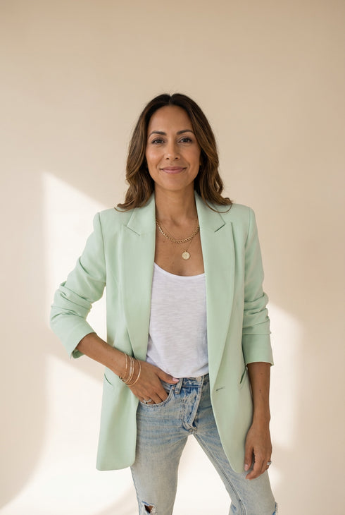 Women's Slim Fit Professional Women's Blazers with Long Sleeve and Elegant Design