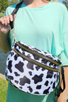 Stylish Women's Animal Print Crossbody Bag - Versatile Fashion Accessory for Everyday Outings and Trendy Looks