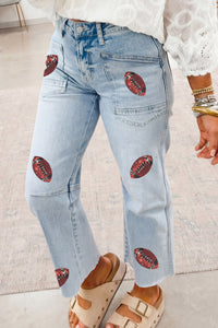 Chic High-Waisted Women's Jeans in Classic Blue - Perfectly Fitted for All-Day Comfort and Versatile Casual Wear