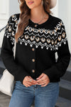 Cozy Knit Women's Western Cardigans for Layering - Trendy Colors & Relaxed Fit, Ideal for Casual Chic Style
