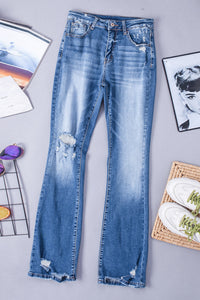 womens-jeans-bootcut-flare-full-length-faux-denim-side-pockets-wide-leg-high-elasticity-mid-waist-fashion-casual-weekend-31803-31806-s-m