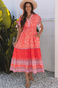 Empire Waist Maxi Dress