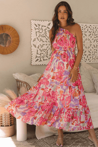 floral maxi dress