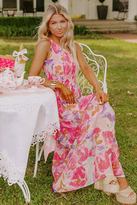 floral maxi dress