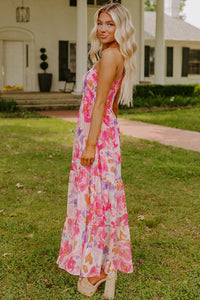 floral maxi dress