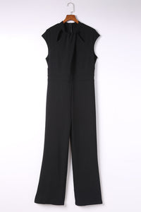 jumpsuits-for-women-summer-dressy-sequin-solid-color-v-neck-formal-wedding-party-straight-regular-fit-long-sleeve-black-s-m-l-spring-fall