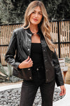 Trendy Black Boxy Jacket for Women | Stylish Relaxed Fit Outerwear for Effortless Everyday Chic