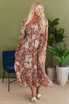 Vibrant Floral Maxi Dress for Women - Flattering Summer Style Perfect for Casual Outings and Special Events