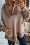 Plus Size Women's Soft Cozy Sweatshirt - Stylish, Comfortable, Perfect for Everyday Casual Wear