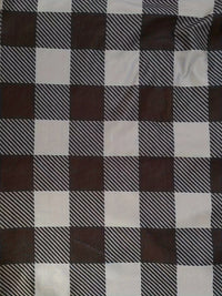 Casual Plaid Print Notch Neck Long Sleeve Button T-Shirt