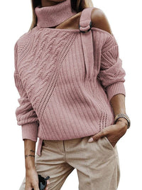 Casual Ribbed Button Decor Asymmetrical Hem Long Sleeve T-Shirt