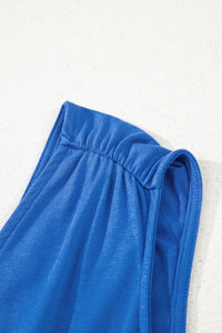 backless wide leg jumpsuit