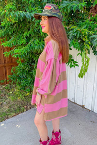 Chic Casual Fit Women's T-Shirt Dress in Soft Cotton - Ideal for Summer Outings, photo 3