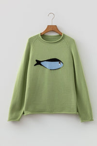 Chic Pastel Women's Knit Sweater - Soft, Cozy, and Ideal for Layering, photo 6