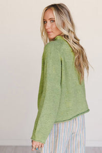 Chic Pastel Women's Knit Sweater - Soft, Cozy, and Ideal for Layering, photo 5