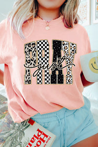 Chic Women’s Graphic Tees - Comfortable Casual Tops with Unique Designs for, front view