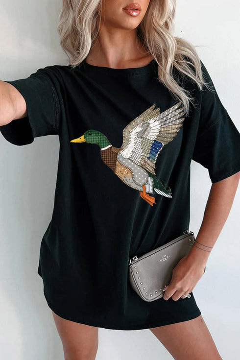 Chic Women's Graphic Tees - Stylish Casual Tops with Fun Prints for Everyday Comfort and Effortless Style