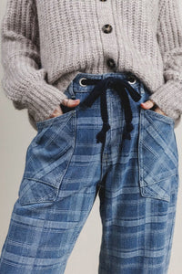 Chic Women's High-Waisted Blue Jeans - Flattering Fit for Everyday Comfort and, blue, photo 6