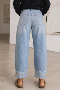 Chic Women's High-Waisted Blue Stretch Jeans for Effortless Casual Style and, blue, photo 7