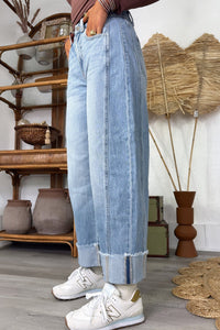 Chic Women's High-Waisted Blue Stretch Jeans for Effortless Casual Style and, blue, photo 4