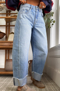 Chic Women's High-Waisted Blue Stretch Jeans for Effortless Casual Style and, blue, photo 5