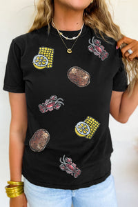 Women's Chic Women's Soft Cotton Crew Neck T-Shirt - Classic Fit for Effortless Everyday Style and Casual Outfits
